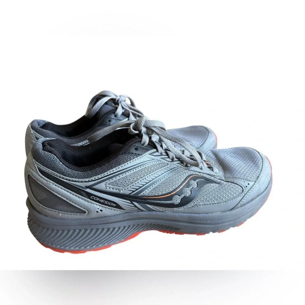 Men’s Saucony S20633-4 Cohesion TR14 Sneakers in Alloy/Fire size 9